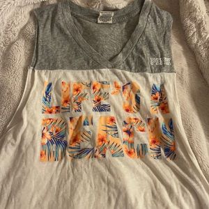 life’s a beach muscle shirt VS